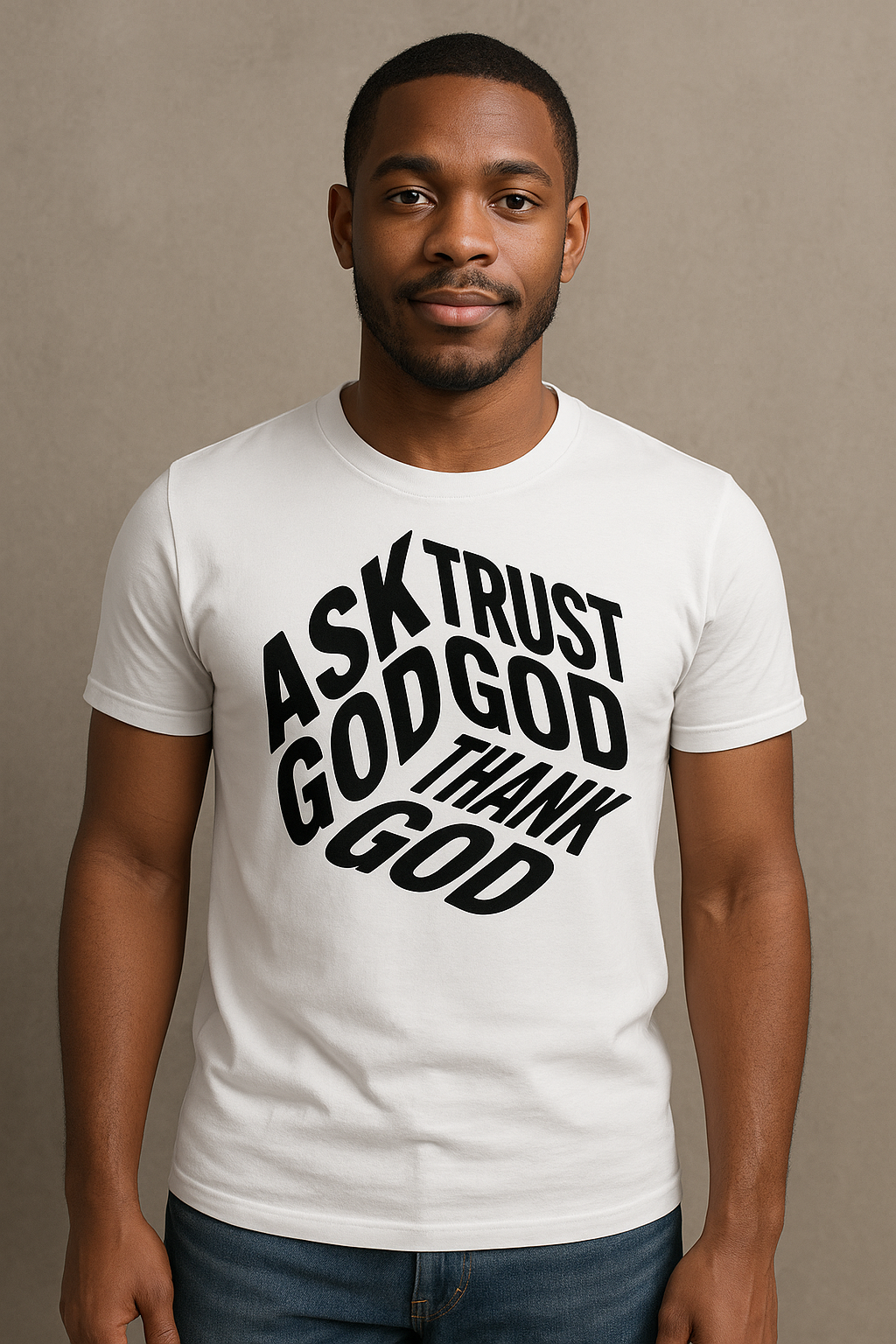Ask God Trust God Thank God